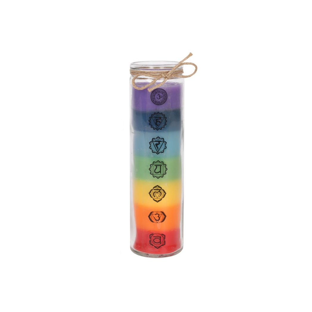 Tall Chakra Candle