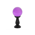 Small Purple Crystal Ball on Stand