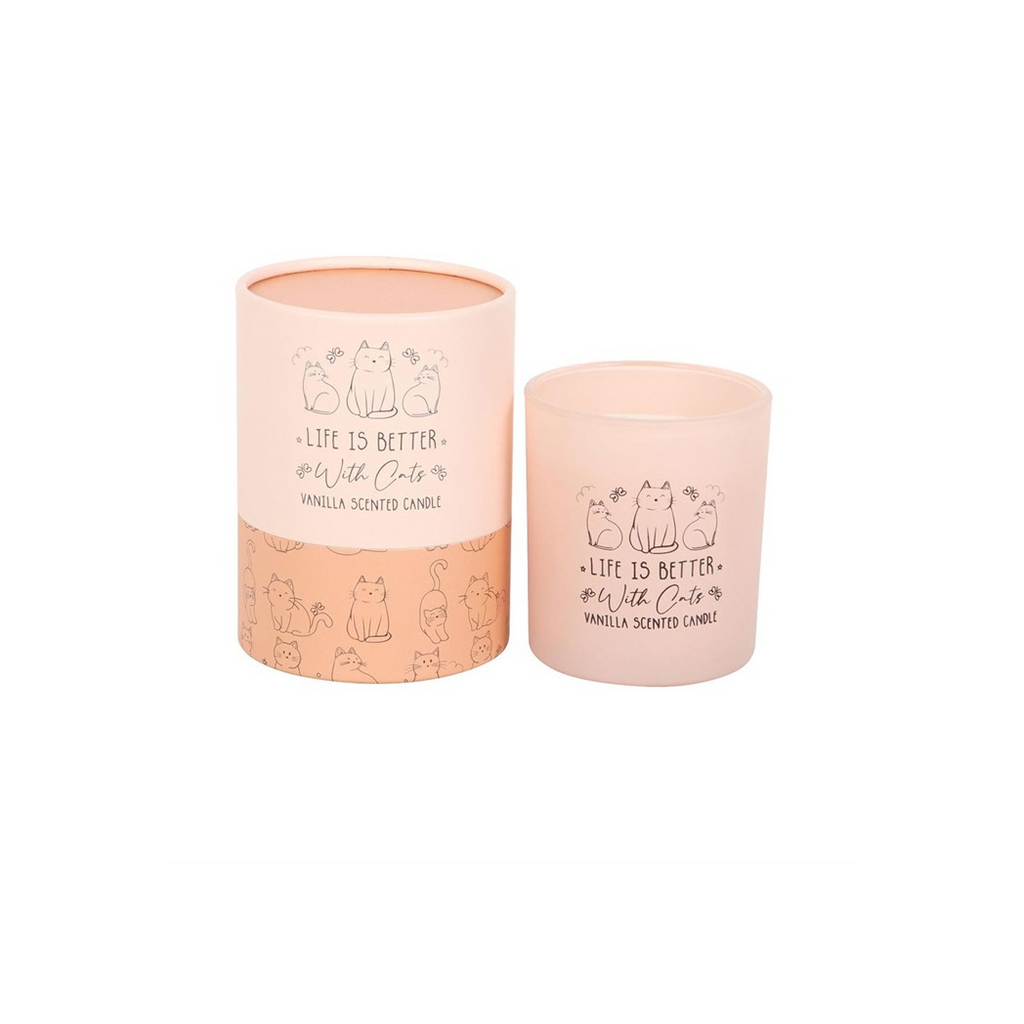 Life Is Better With Cats Vanilla Candle