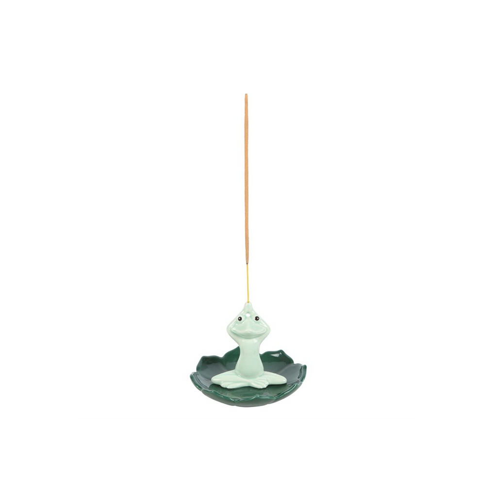 Yoga Frog Incense Stick Holder