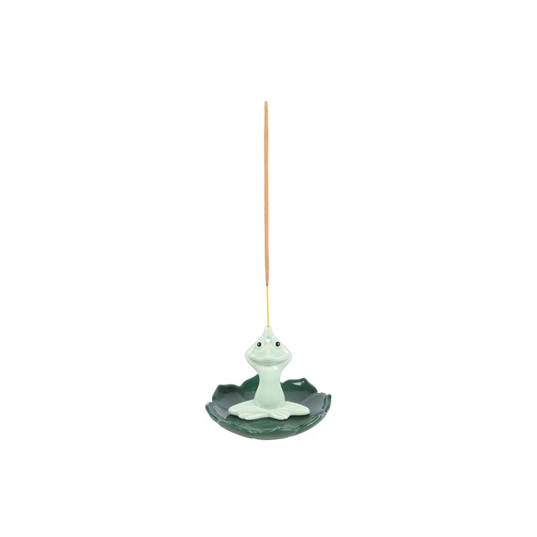 Yoga Frog Incense Stick Holder
