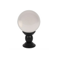 Large Clear Crystal Ball on Stand