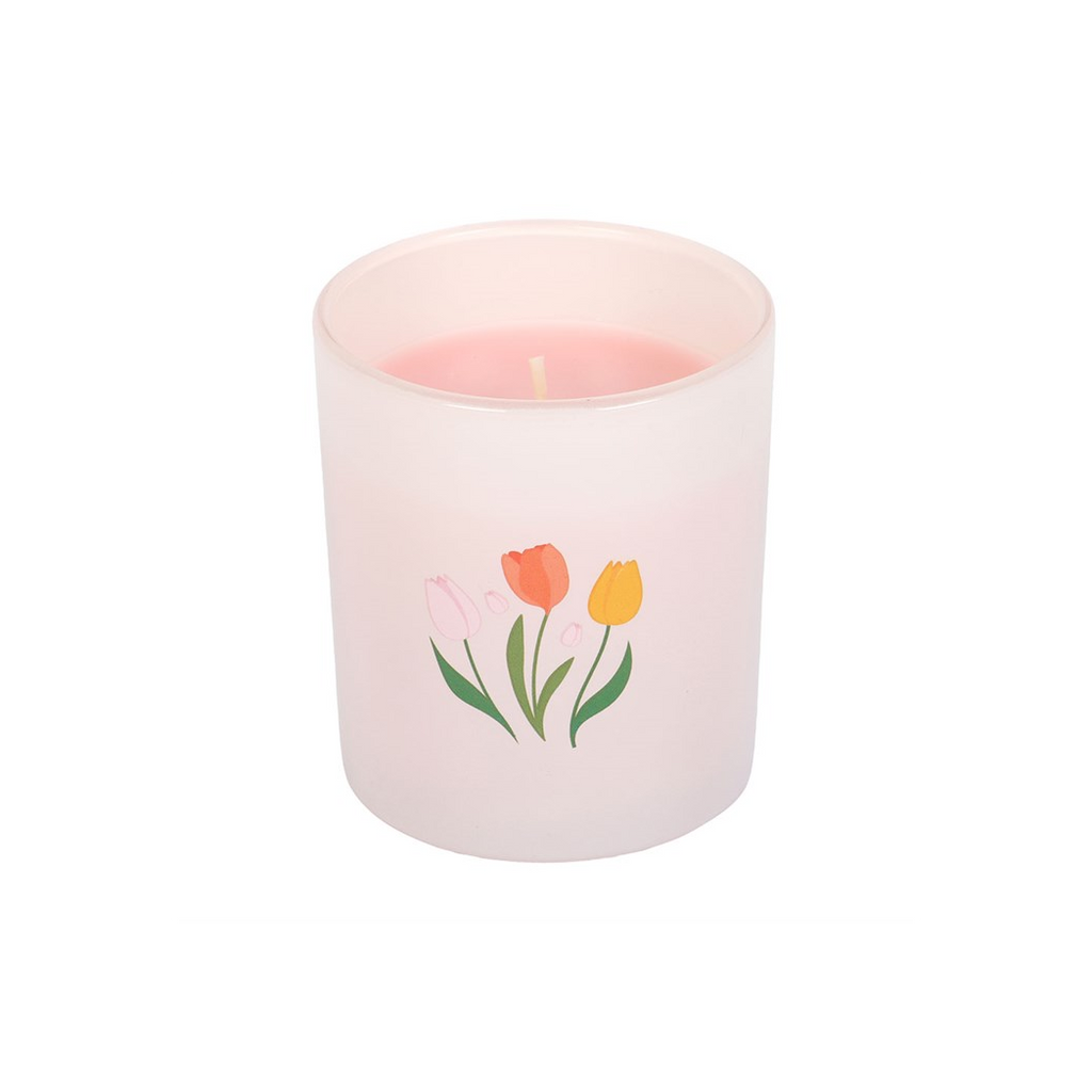 If Mums Were Flowers French Tulip Candle