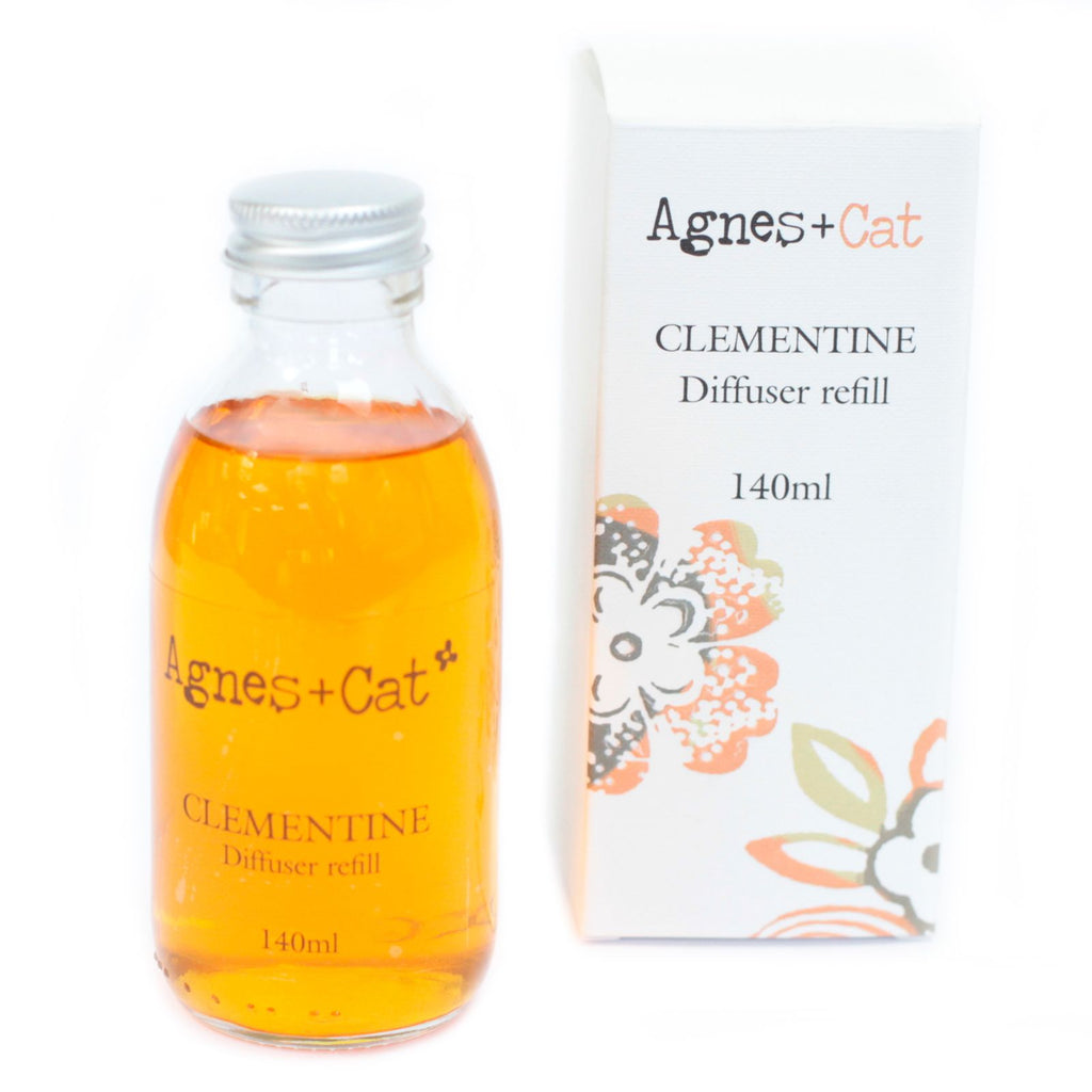 Agnes + Cat Reed Diffuser Refill - Clementine 140ml