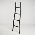 Large Kemu Wood Ladder - 1.5m - Black - Japan Style