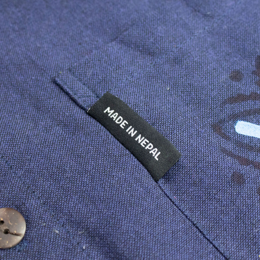 Nomad Sari Kathmandu Shirt - Indigo - XXL