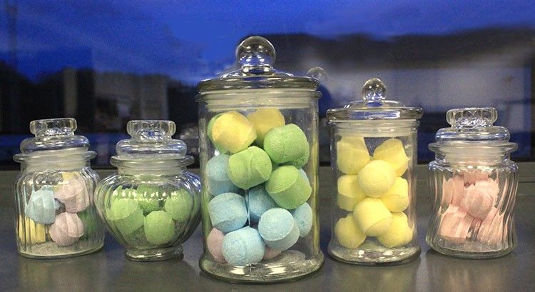 Candy Jars - Vertical Ribs