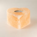 Salt Candle Holder - Med Heart