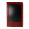 A5 Intention Note Book - LCD Wipe Screen - Red Leather Effect - 160 Pages