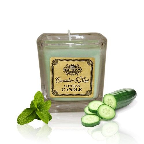 Soybean Jar Candles - Cucumber & Mint
