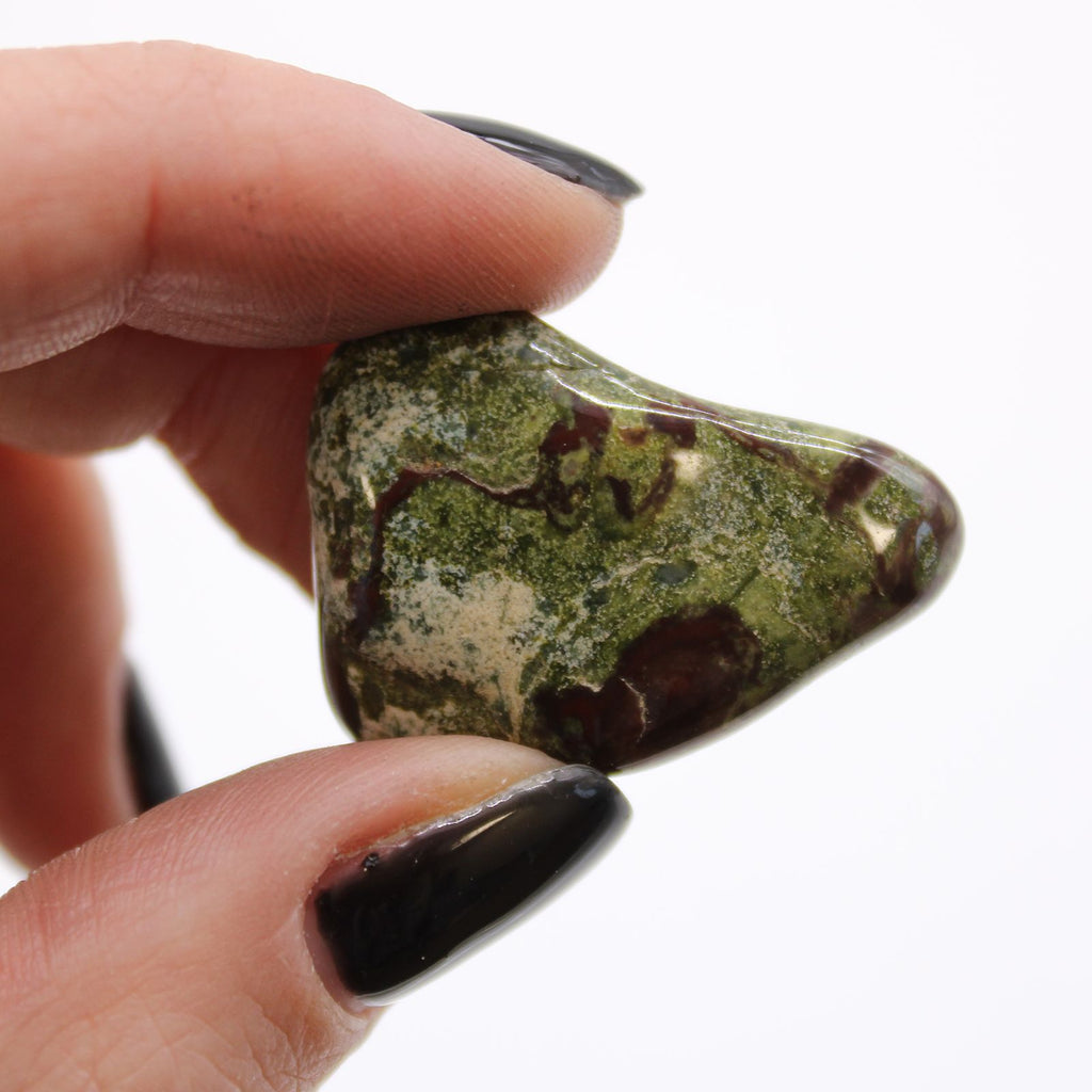 Bag of 12 Medium African Tumble Stones - Dragon Stones