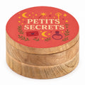 Round Enamelled Box - Petite Secrets