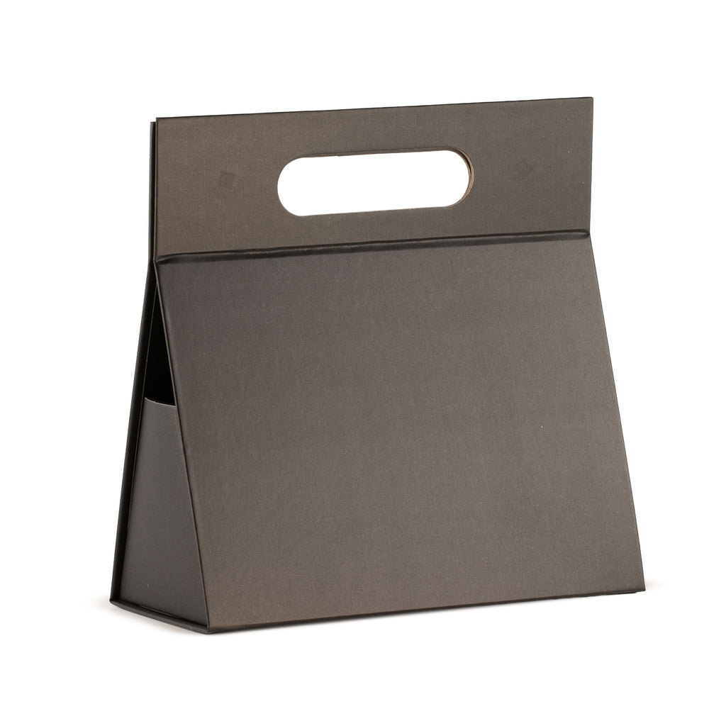 Flat Pack Gift Box - Hand Box  (20x10x20cm) - Black