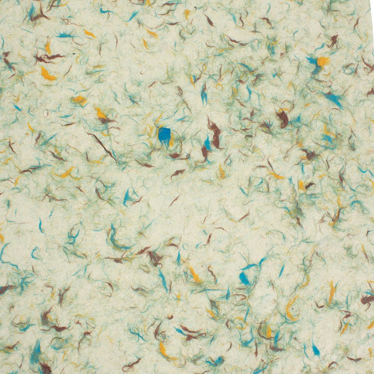 A4 - Lokta Craft Paper (20 sheet pack) - Mixed Pack  (Green Cotton - Marigold - Cornfower - Mixed Floral)