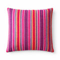Classic Cushion Cover - Neon Stripes - 45x45cm