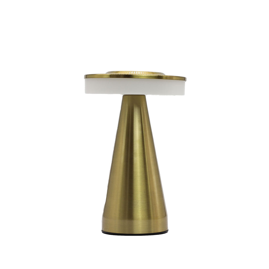 Touch Lamp - Tall Stem Bronze/Gold - USB (C) - Rechargeable  (400 Watt)