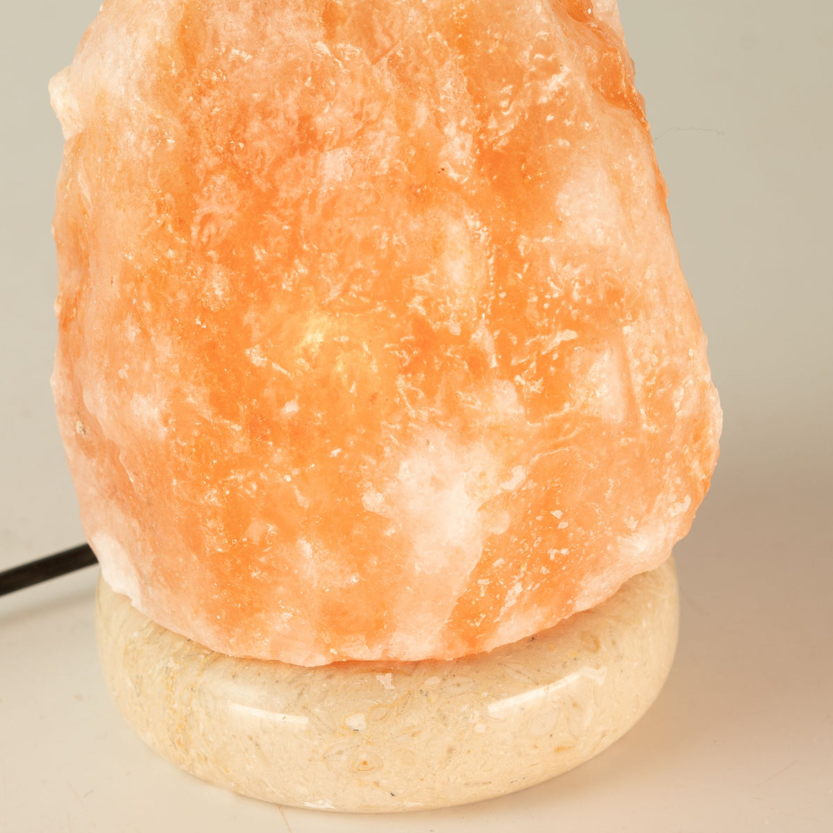 Quality USB Natural Salt Lamp - 11.5 cm (multicolored light)