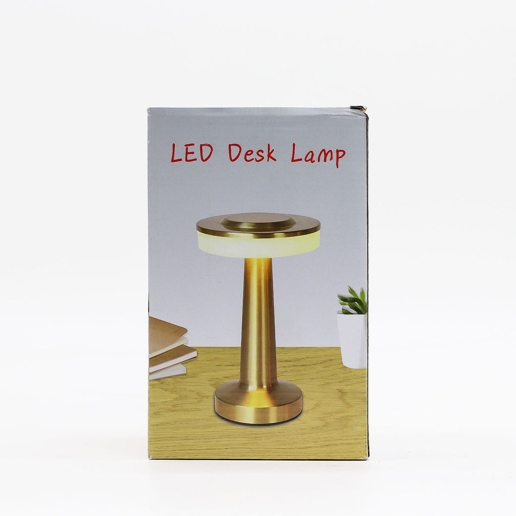 Touch Lamp - Tall Stem Bronze/Gold - USB (C) - Rechargeable  (400 Watt)