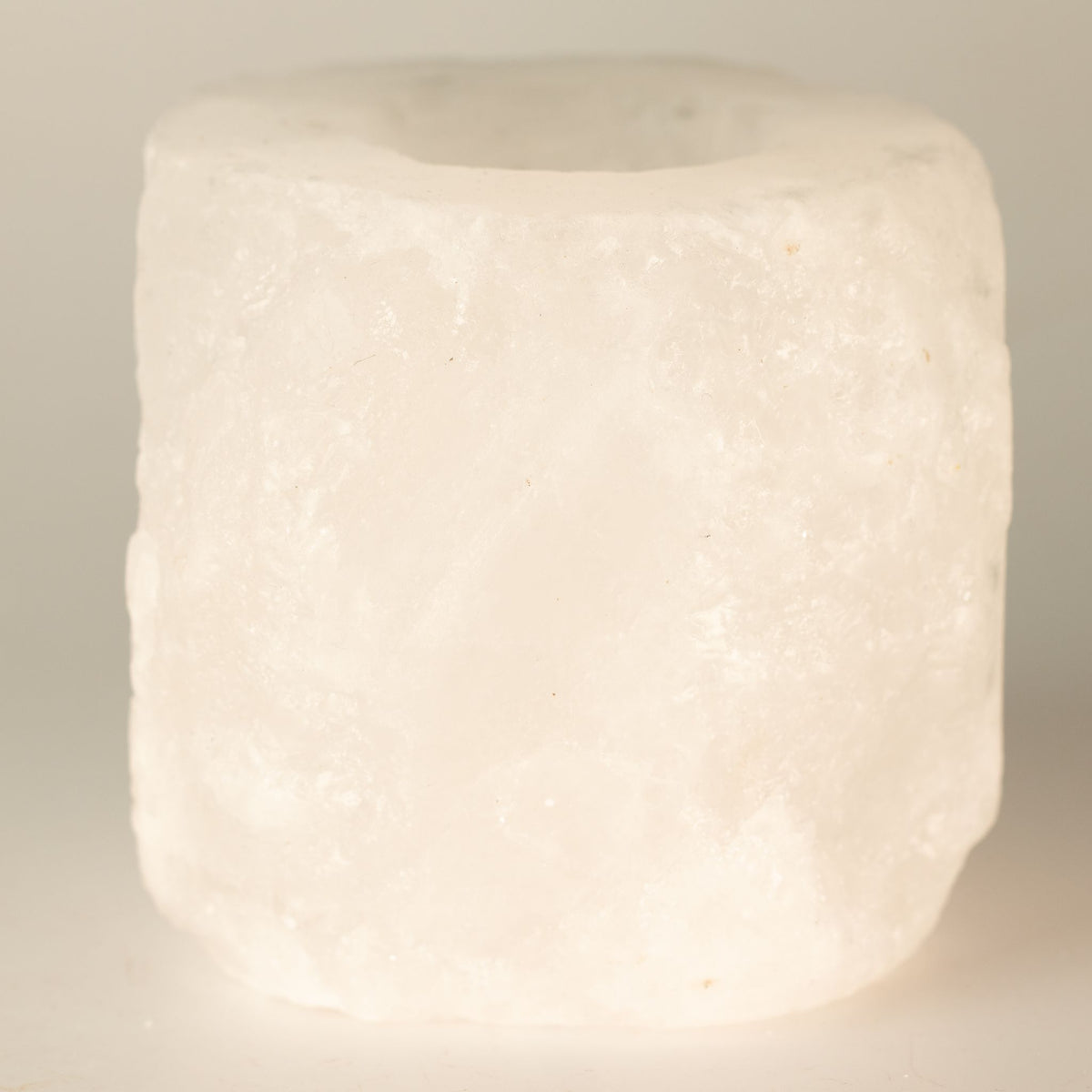 Crystal Rock Himalayan Salt Candle Holder 600-800g