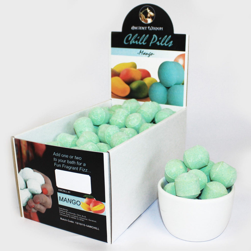 Mango Mini Bath Bombs – 1.3kg Box