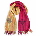 Nomad Sari - Travel Blessing Scarf - 170x50cm - Kathmandu Farewell