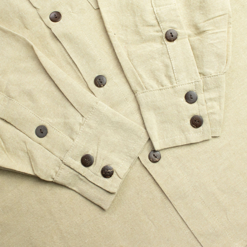 Nomad Sari Kathmandu Shirt - Stone - Medium