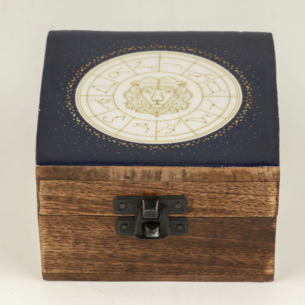 Small Enamelled Box -  Leo