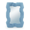 Soft Squiggly Mirror – Chunky Frame – Royal Blue (30.5x22.5x2.3cm)