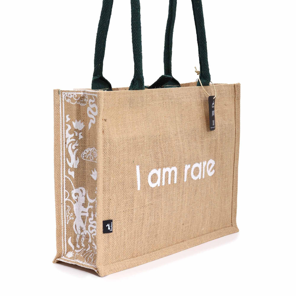 Hop Hare Jute Big Bag - I am Rare