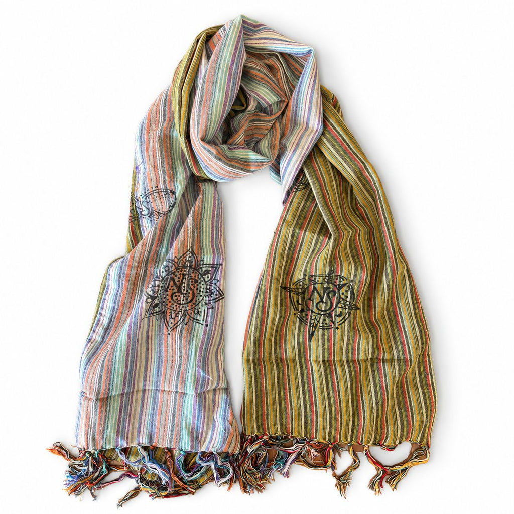 Nomad Sari - Travel Blessing Scarf - 170x50cm - Sky Meets Earth
