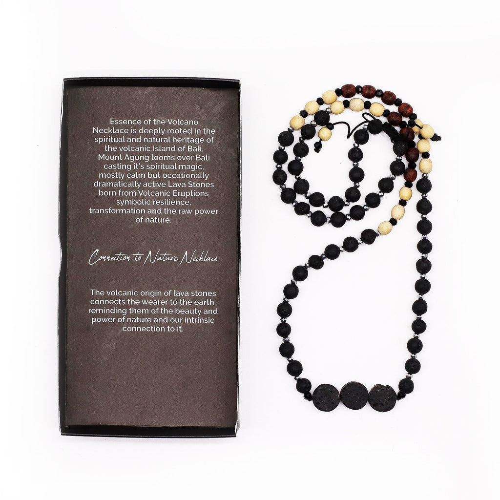 Essence of the Volcano Necklace - Connection to Nature