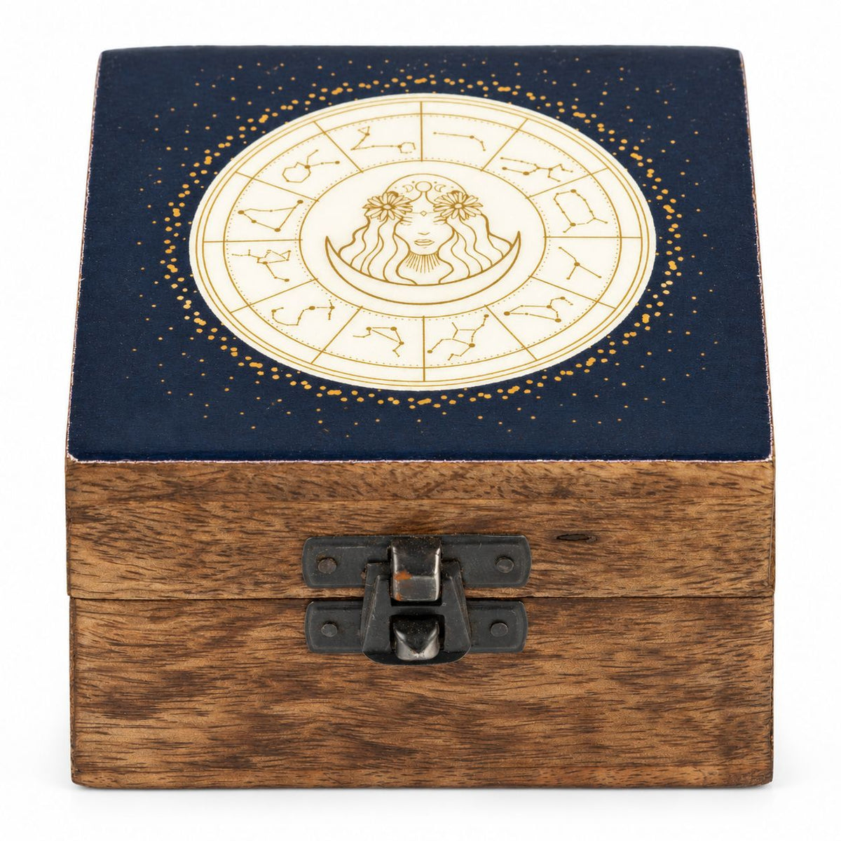 Small Enamelled Box -  Virgo