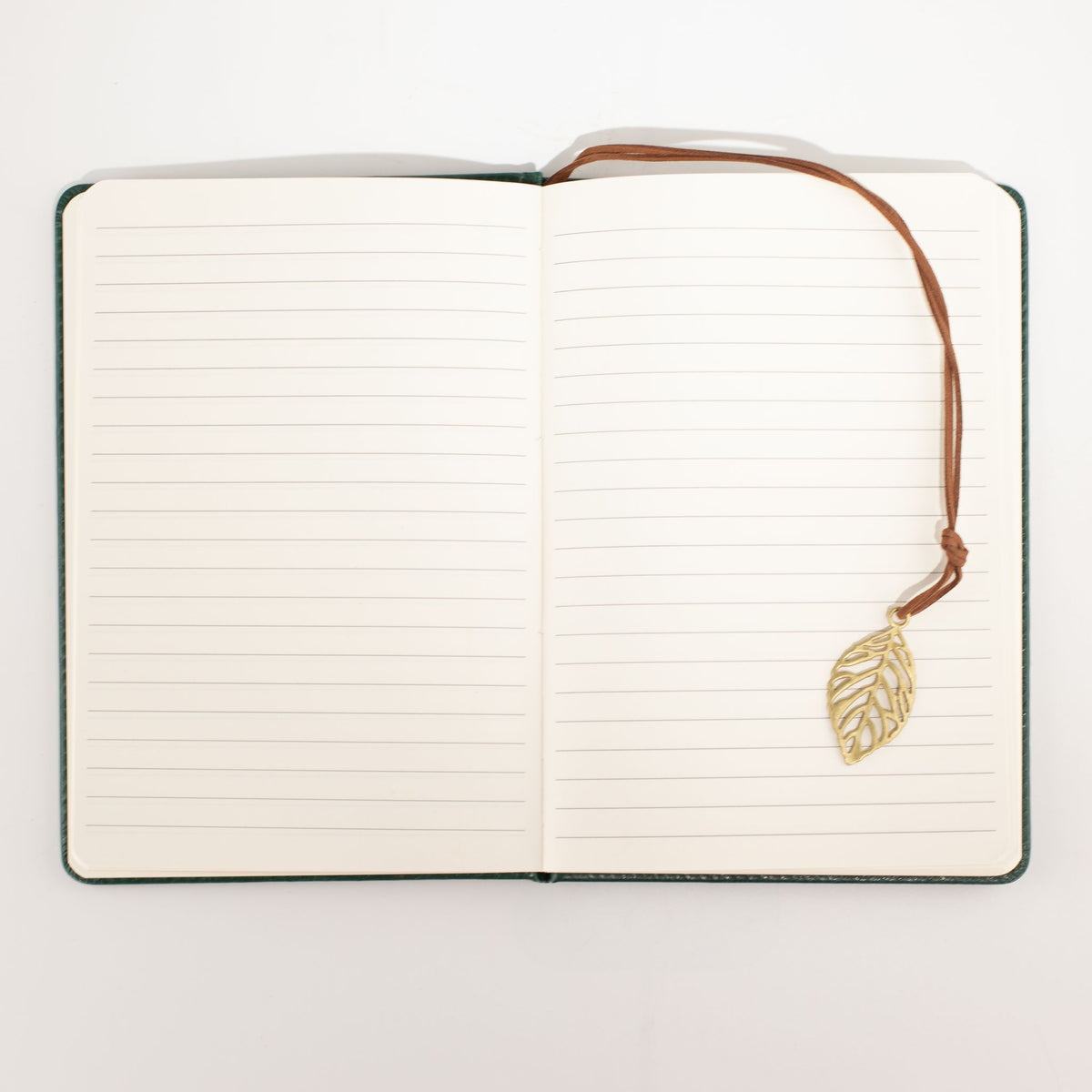 A5 Intention Note Book - LCD Wipe Screen - Green Leather Effect - 160 Pages