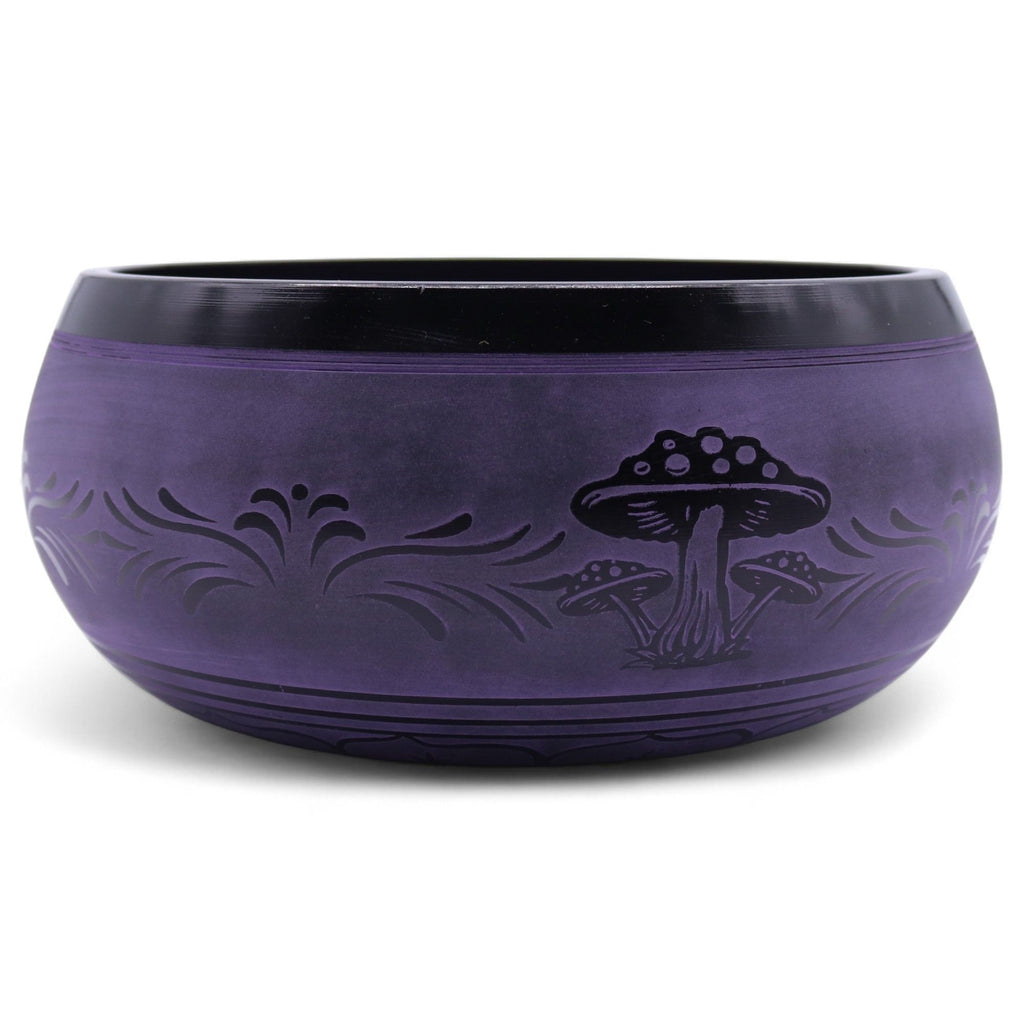 Extra Loud - Mushroom Singing Bowl - Purple Haze (23x10.5cm, 1.3kg)