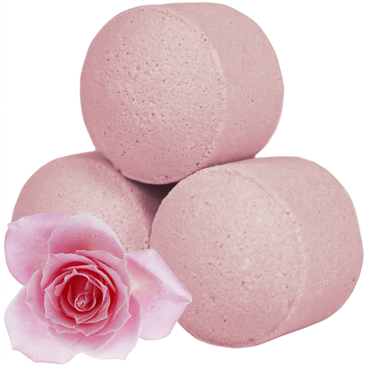 Rose Mini Bath Bombs – 1.3kg Box