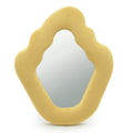 Soft Squiggly Mirror – Flame – Marigold (23x27.5x2.3cm)