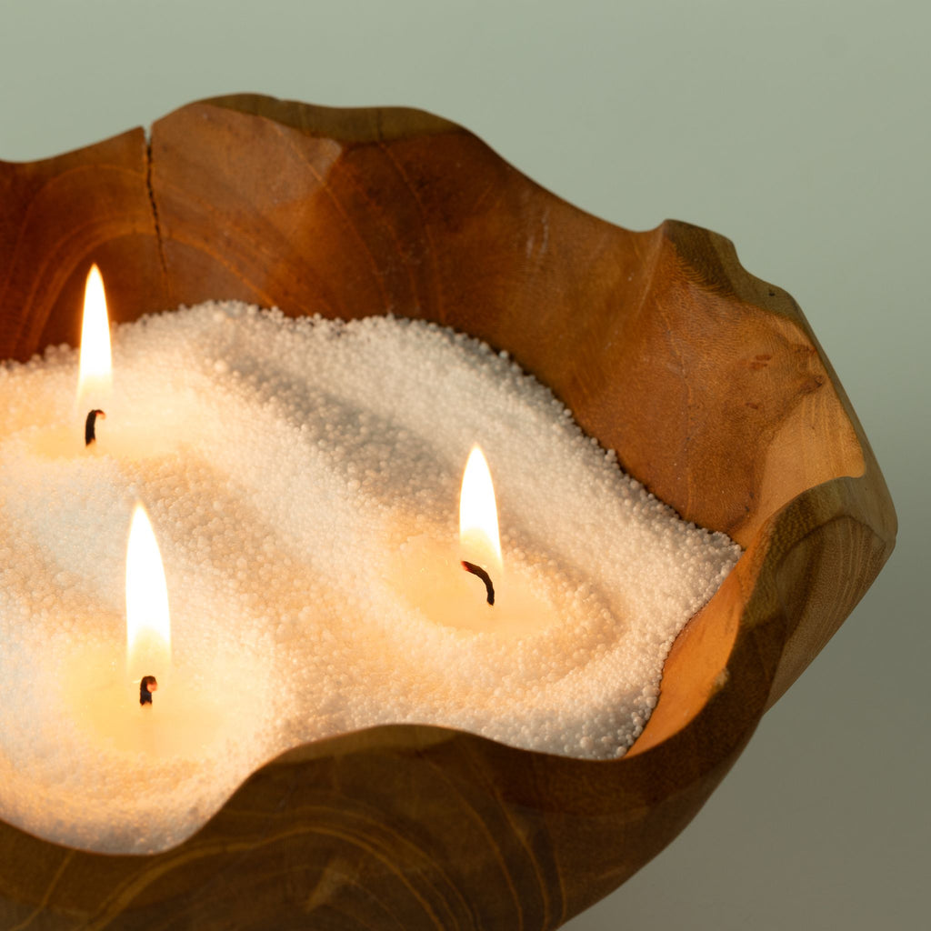 Fragranced Candle Sand - Black - Spirited - 300g