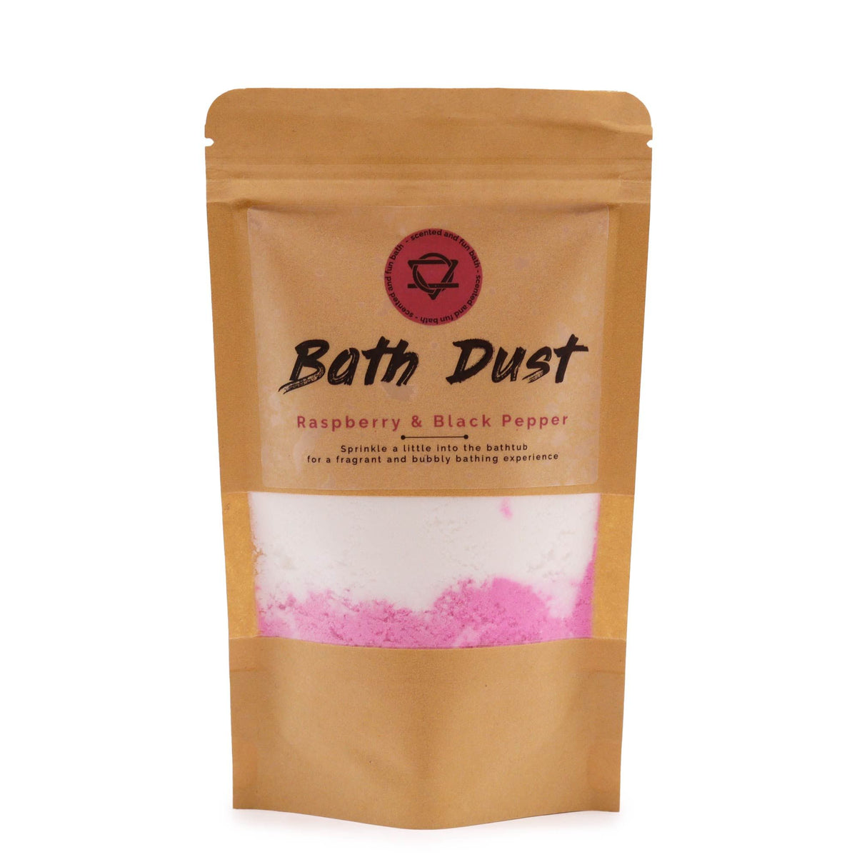 Raspberry & Black Pepper Bath Dust 190g