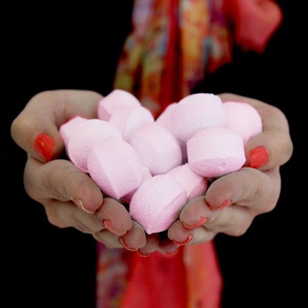 Rose Mini Bath Bombs – 1.3kg Box