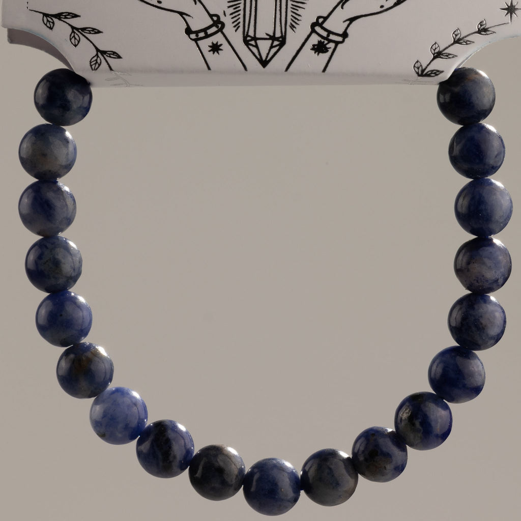 Petite Power Bracelet (17cmx6mm) - Sodalite
