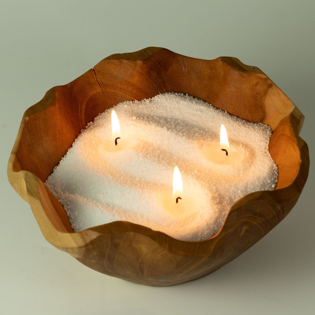 Fragranced Candle Sand - Chocolate Brown - Millionaire Gold - 300g