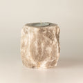 Grey Salt Candle Holder 600-800g