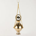Hanging Brass Incense Burner - Three Phase Moon