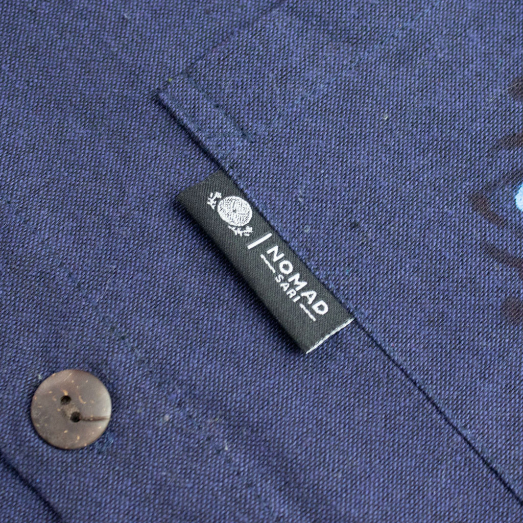 Nomad Sari Kathmandu Shirt - Indigo - Medium