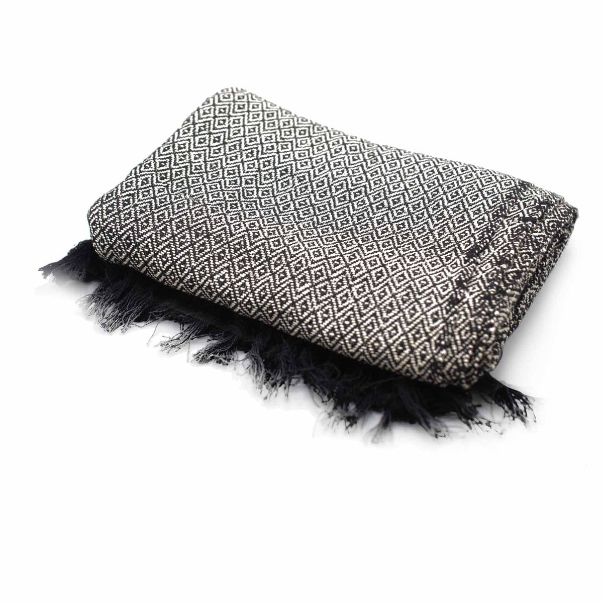 Boho Comfort Throws - Charcoal