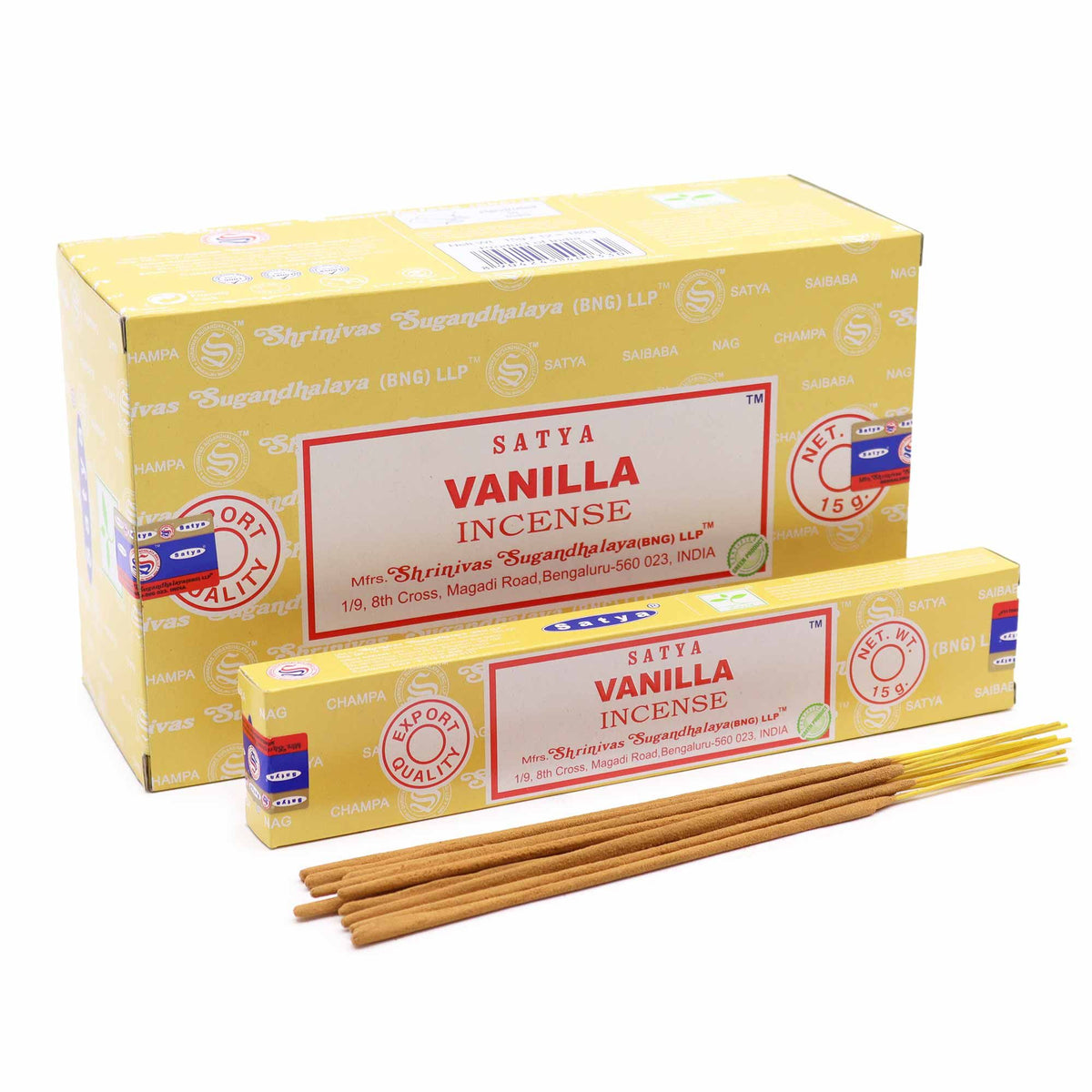 Satya Incense 15gm - Vanilla