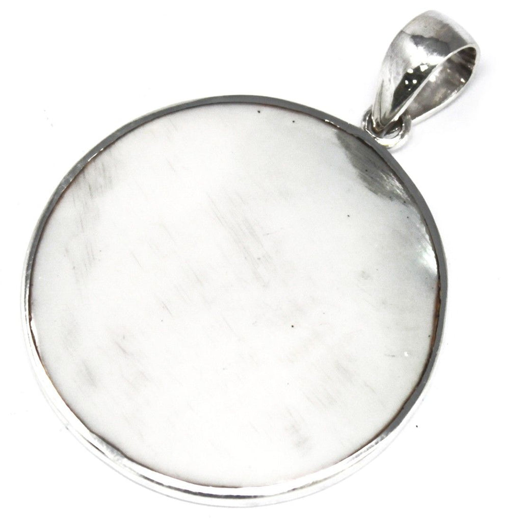 Tree of Life Silver Pendent 30mm - Mother of Pearl