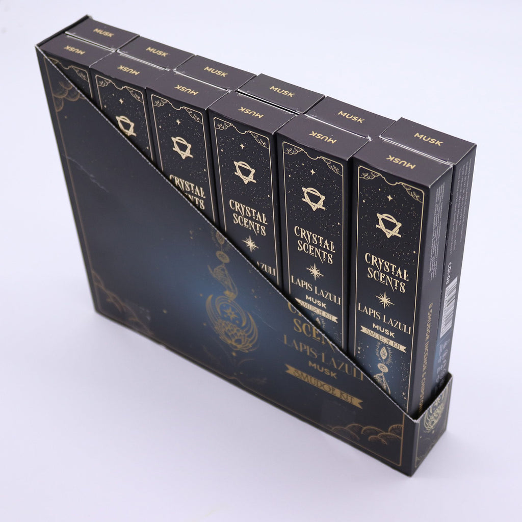 Lapis Crystal Scents Smudge Incense - Musk