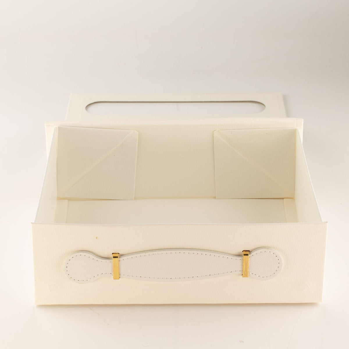 Flat Pack Gift Box - Med Hamper  (24x18.2x8cm) - White