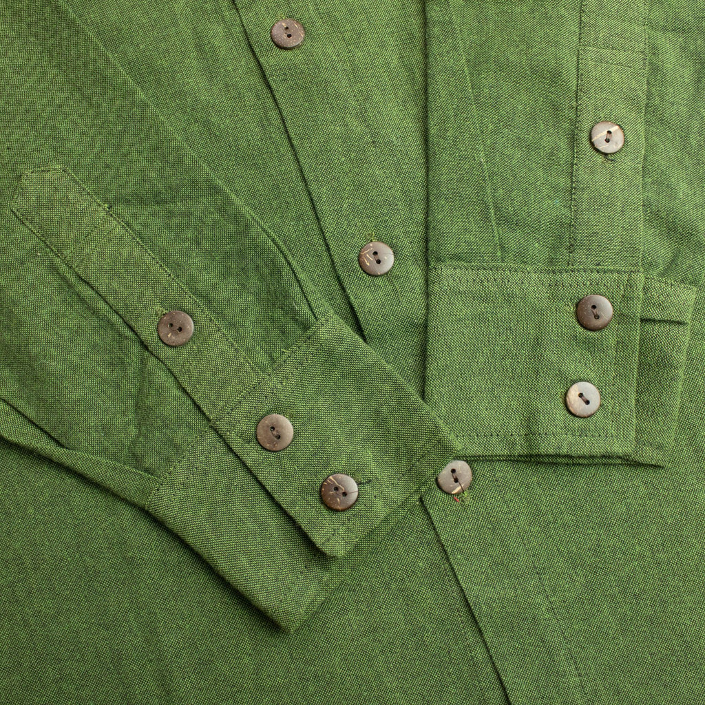 Nomad Sari Kathmandu Shirt - Forest Green - XXL